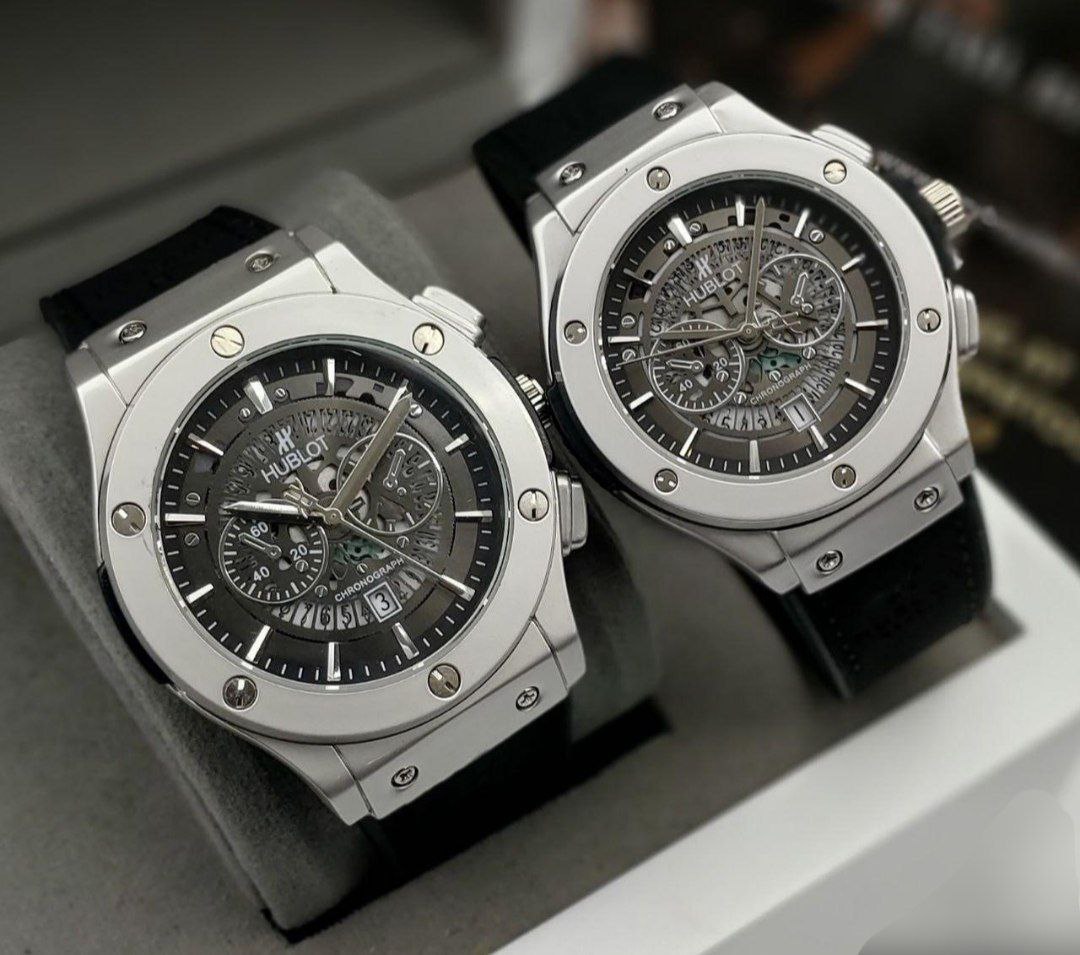 ست ساعت هابلوت رنگ ثابت ضداب