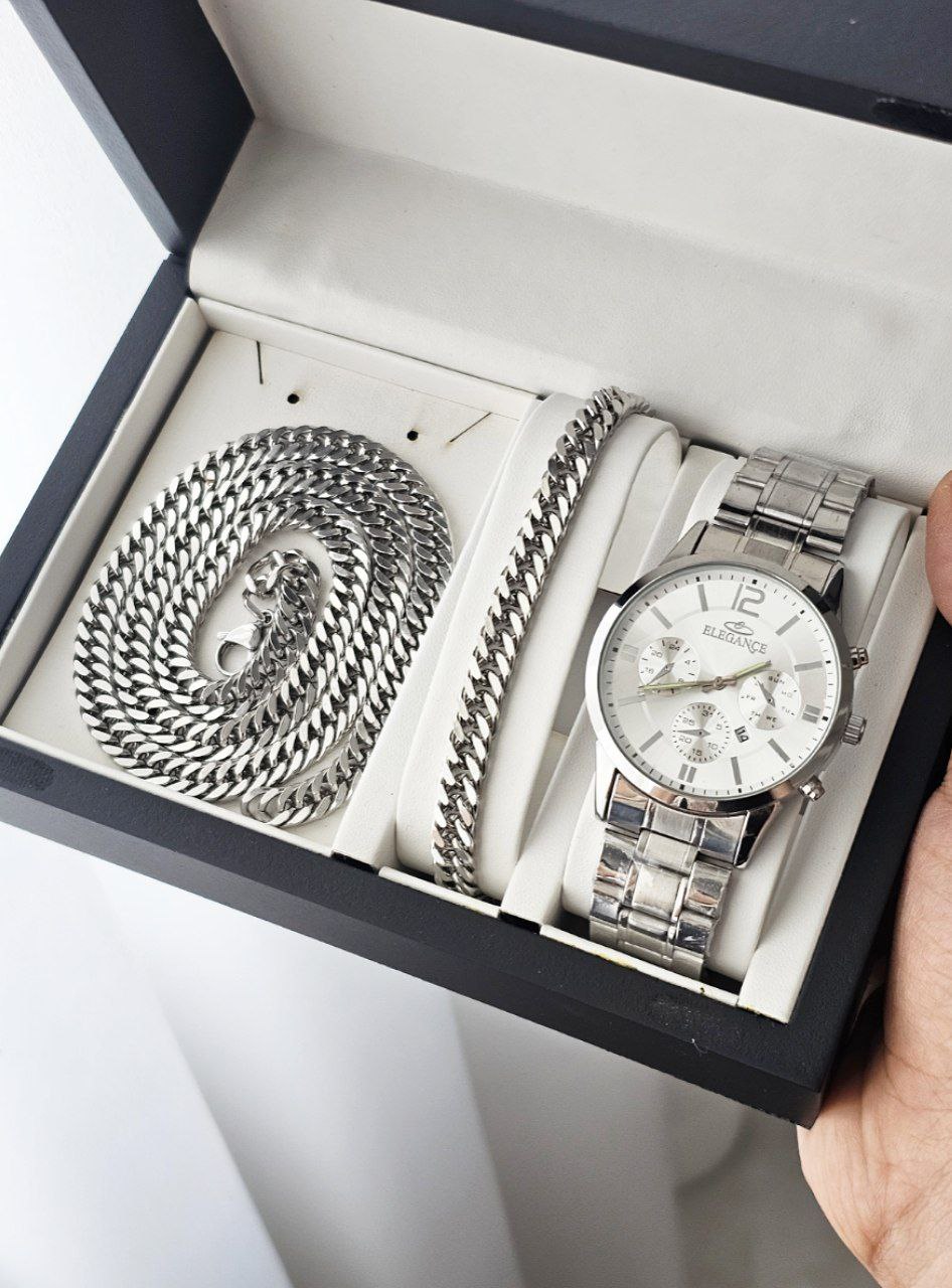 ست مردانه ساعت الگانس ELEGANCE