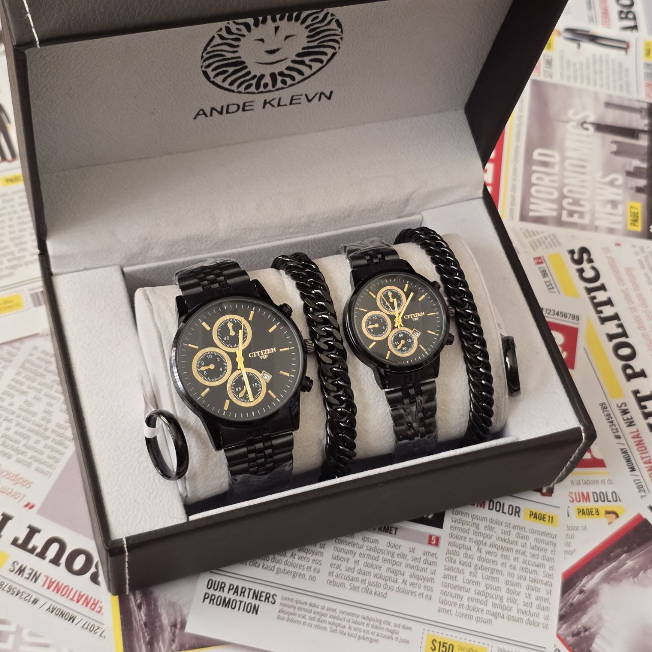 ست ساعت زنانه ومردانه برند سیتیزن CITIZEN