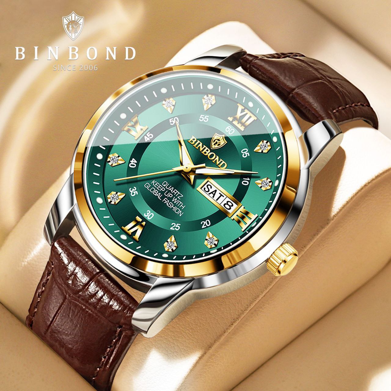 ساعت مچی بین باند مدلی نو BIN BOND زنانه ومردانه