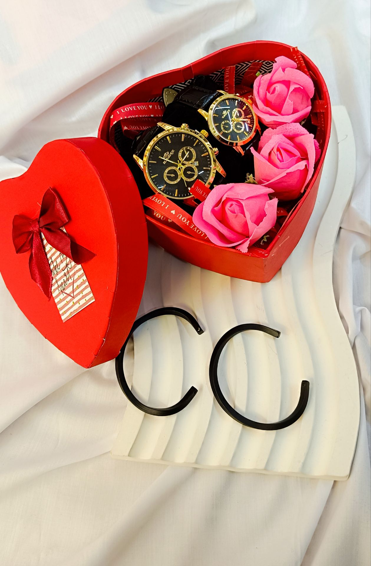 پک ویژه روز ولنتاین  🍁ست چرم 🍁دستبند بنگل