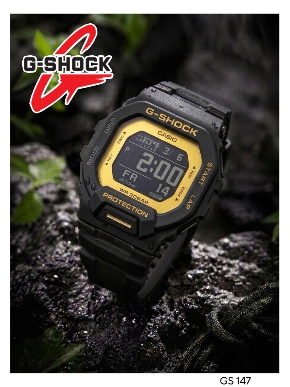 ساعت مچی مردانه 📌مشخصات محصول ⌚ Casio برند: #جیشاک  کاسیو ساعت مردانه | کاسیو مردانه ساعتی برای استایل حرفه‌ای و پرانرژی دو زمانه با کرنومتر، آلارم و نمایش تاریخ موتور شرکتی با کیفیت درجه یک و رنگ ثابت  مناسب استفاده روزمره ضدحساسیت با شیشه ضد خش