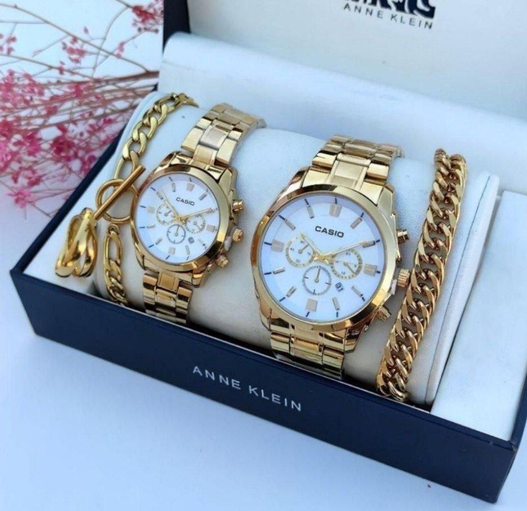 ست ساعت زنانه و مردانه برند کاسیو Casio