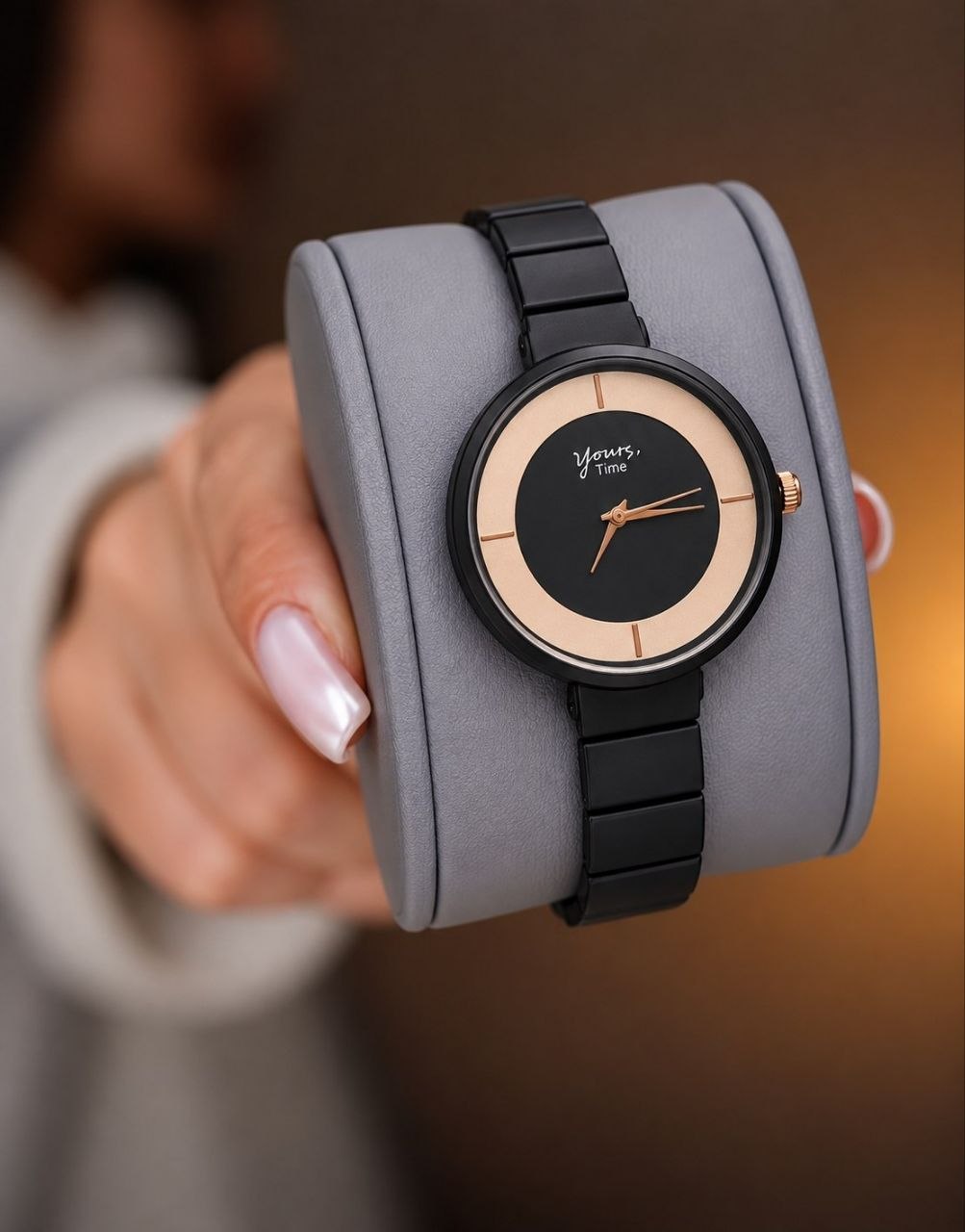 ساعت مچی زنانه ☑️YOUTS time   ⌚️new collection   🍃زنونه فانتزی   مدل مارتینی موتور کوارتز برند شرکتی  قفل کلیپسی  بند استیل رنگی
